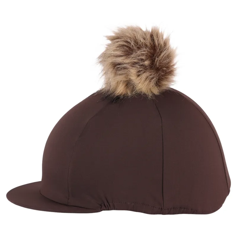 Aubrion Equestrian Hat Silk - Espresso-2