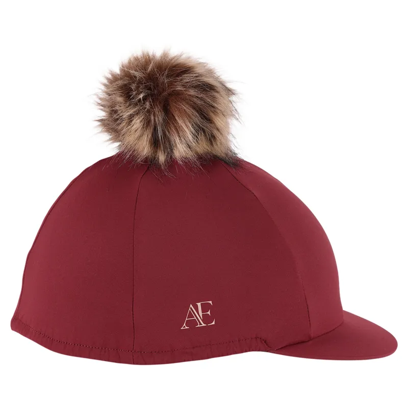Aubrion Equestrian Hat Silk - Port