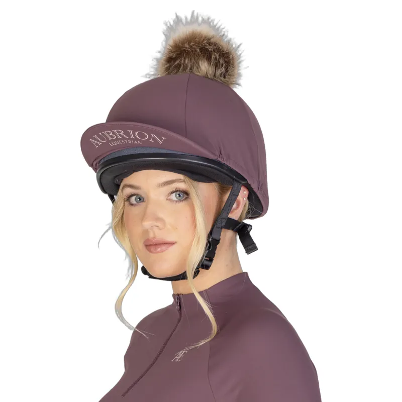 Aubrion Equestrian Hat Silk - Thistle-1