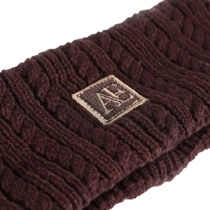 Aubrion Equestrian Womens Headband - Espresso-2