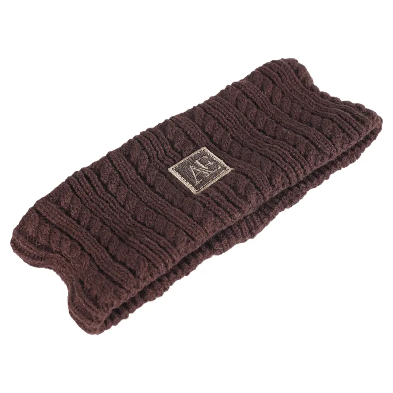 Aubrion Equestrian Womens Headband - Espresso