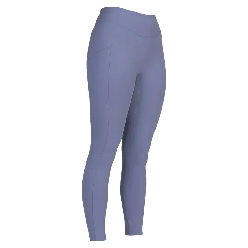 Aubrion Equestrian Full Grip Womens Riding Tights - Storm-4