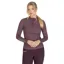Aubrion Equestrian Winter Long Sleeve Womens Base Layer - Thistle