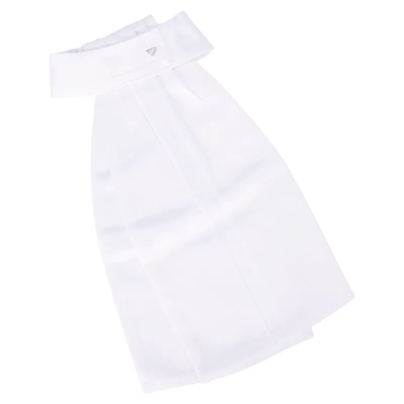 Aubrion Hampton Ready Tied Show Stock - White-1