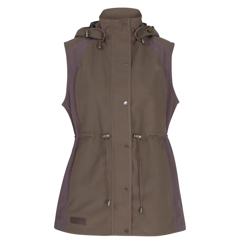 Aubrion Heritage Unisex Waterproof Gilet - Dark Olive