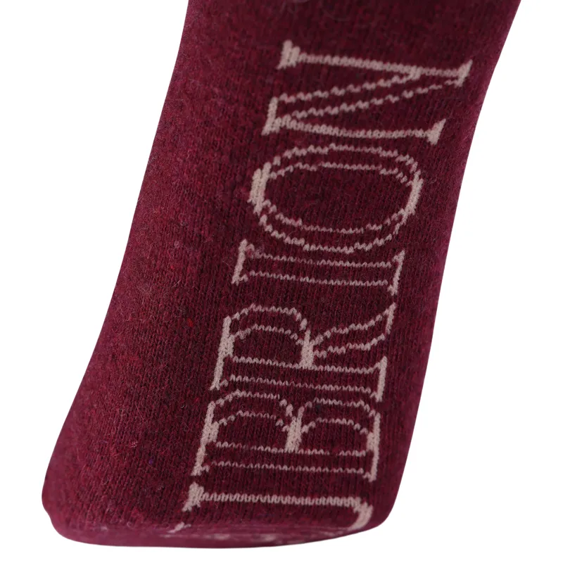 Aubrion Equestrian Womens Knitted Riding Boot Socks - Port-6