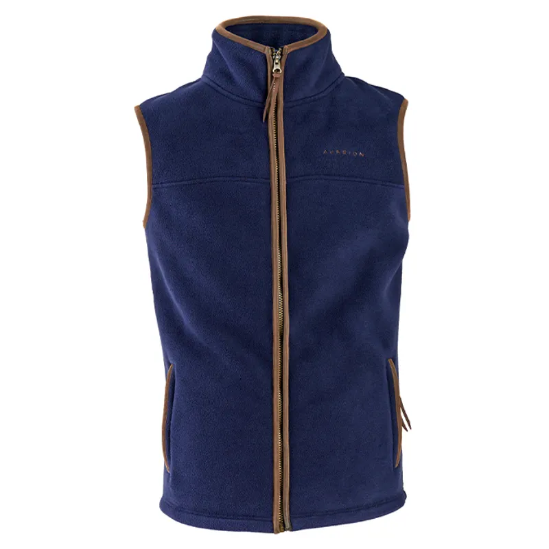 Aubrion Core Mens Fleece Gilet - Navy