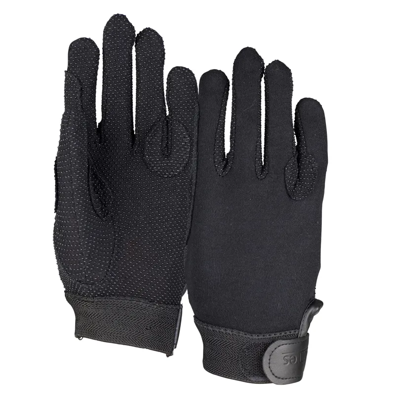Aubrion Newbury Junior Riding Gloves - Black