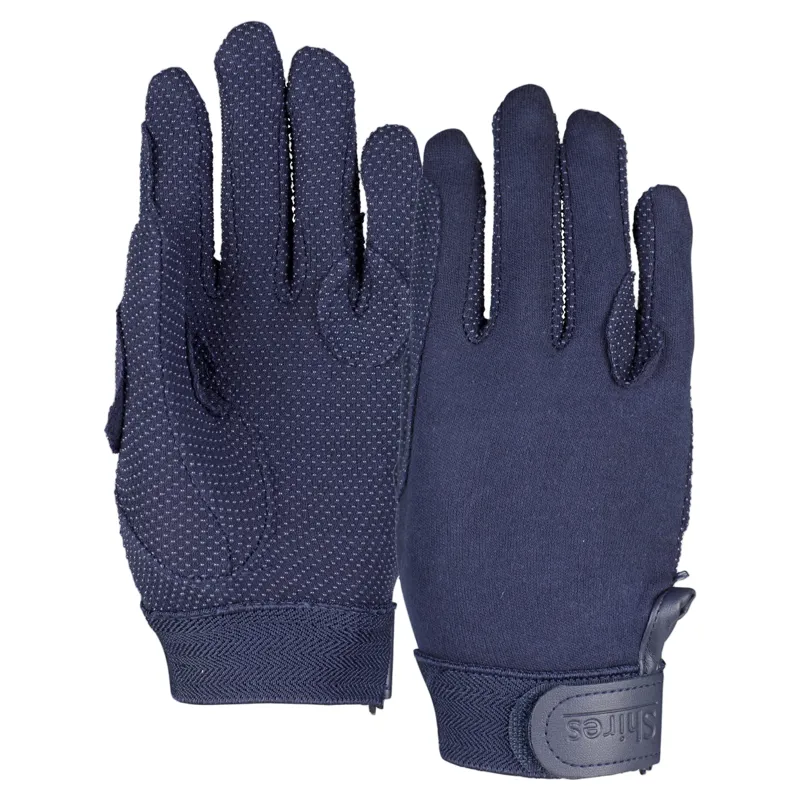 Aubrion Newbury Junior Riding Gloves - Navy