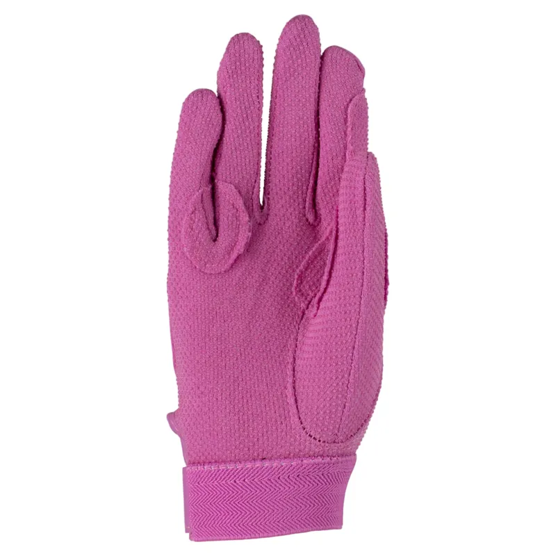 Aubrion Newbury Junior Riding Gloves - Pink-1