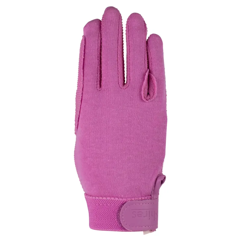 Aubrion Newbury Junior Riding Gloves - Pink-2