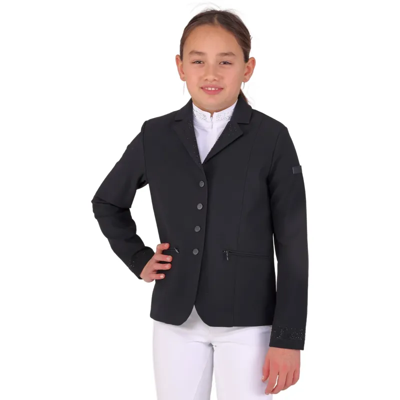 Aubrion Optima-GX Young Rider Show Jacket - Black-1