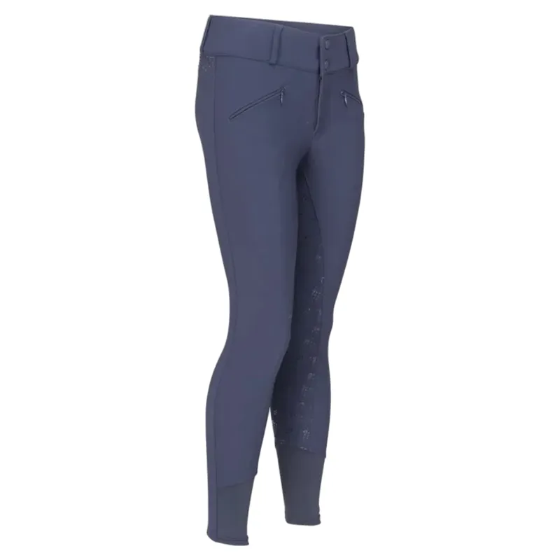 Aubrion Optima GX Young Rider Full Grip Breeches - Navy