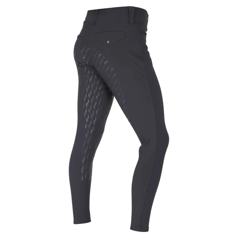 Aubrion Optima MX Mens Full Grip Breeches - Black-1