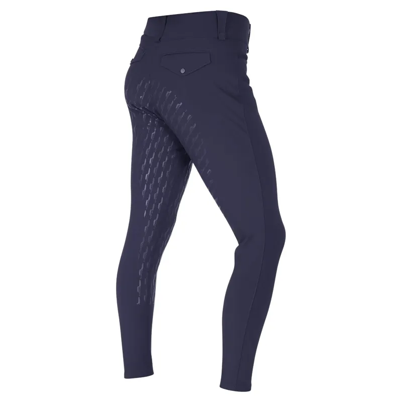 Aubrion Optima MX Mens Full Grip Breeches - Navy-1