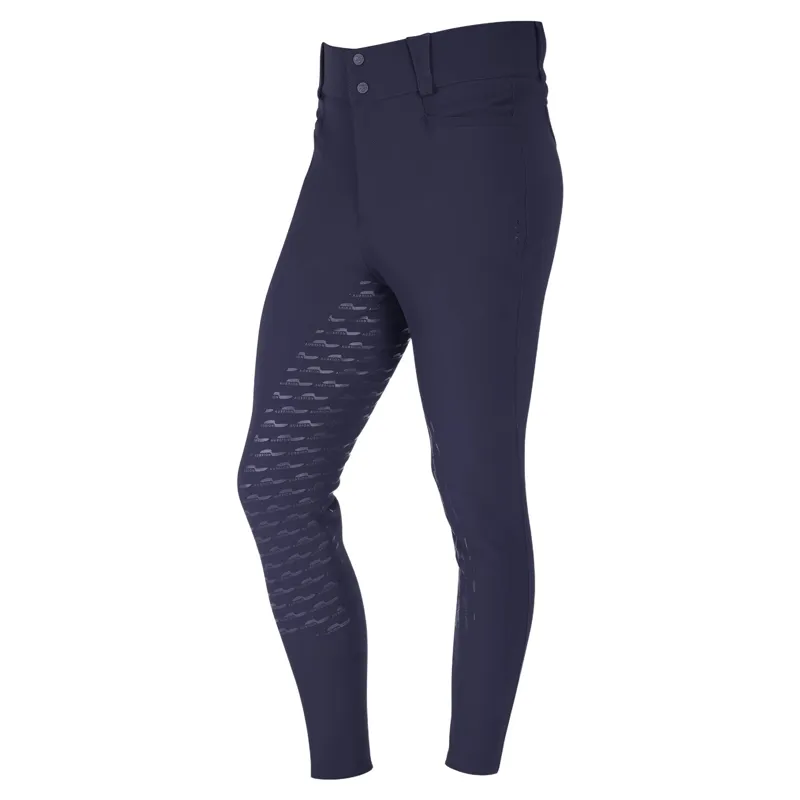 Aubrion Optima MX Mens Full Grip Breeches - Navy
