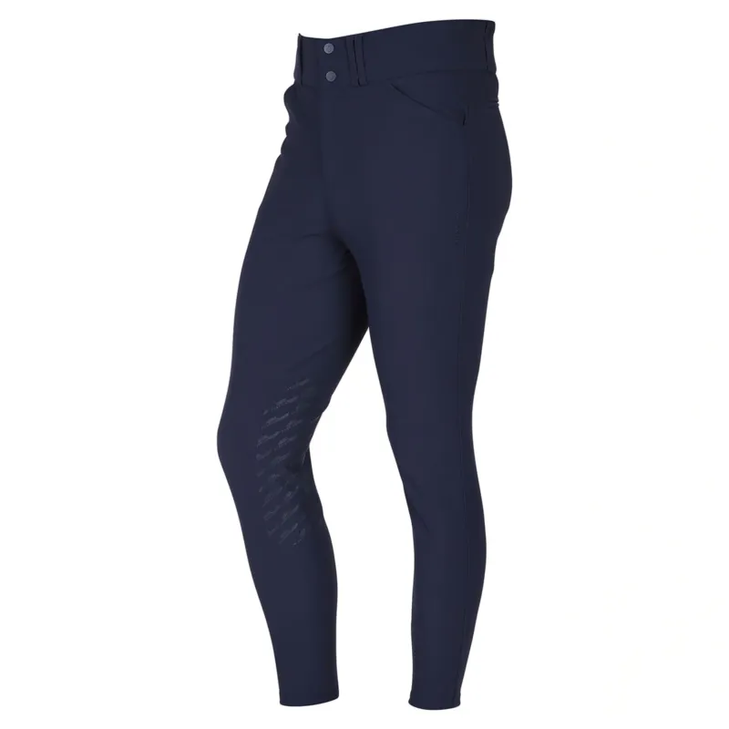 Aubrion Optima MX Knee Grip Mens Breeches - Navy