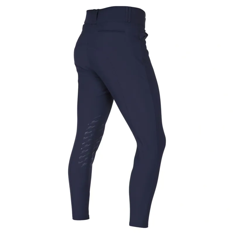 Aubrion Optima MX Knee Grip Mens Breeches - Navy-3