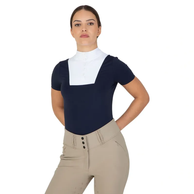 Aubrion Optima MX Womens Show Shirt - Navy-3