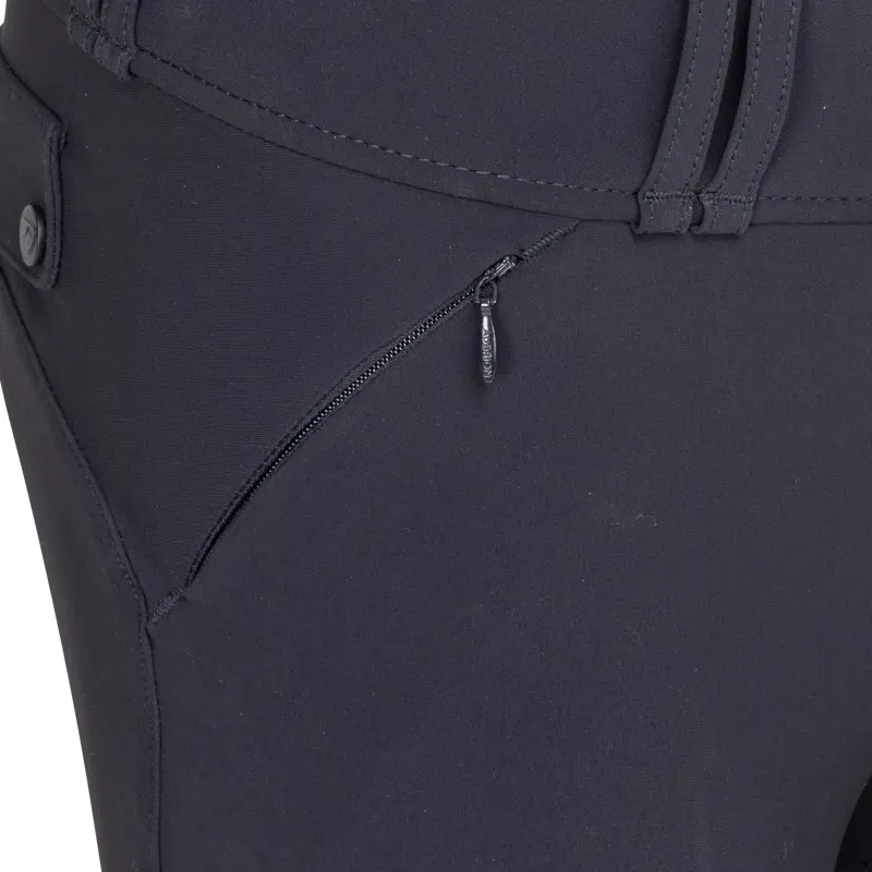 Aubrion Optima MX Young Rider Full Grip Breeches - Black-5