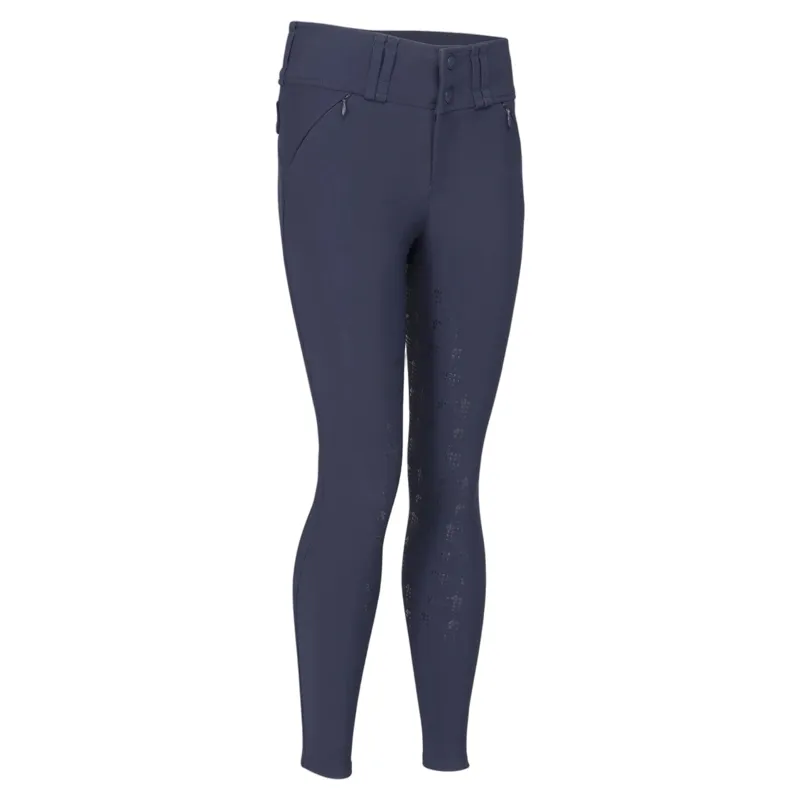 Aubrion Optima MX Young Rider Full Grip Breeches - Navy