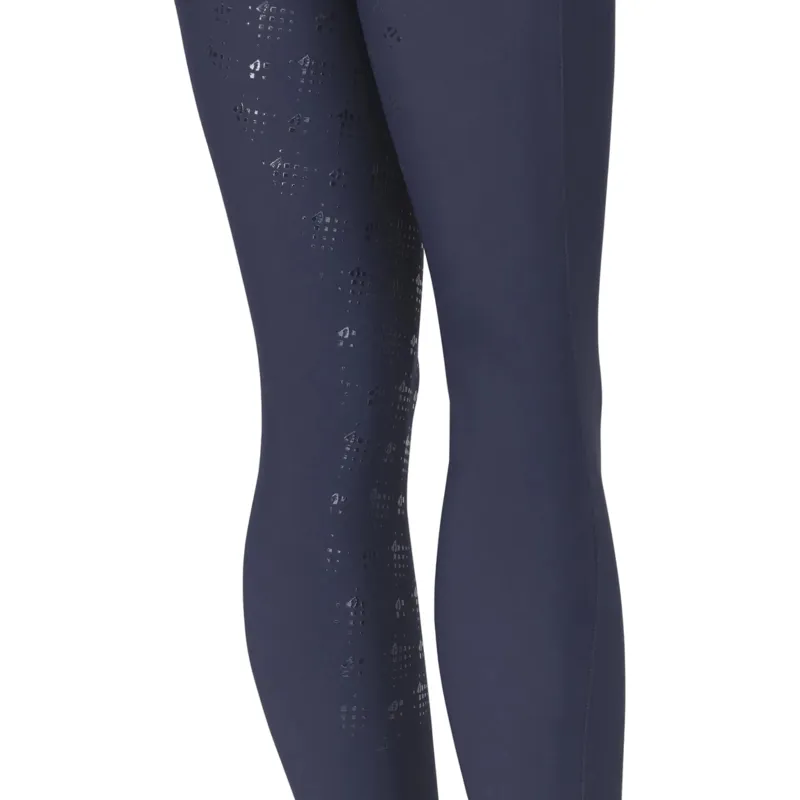 Aubrion Optima MX Young Rider Full Grip Breeches - Navy-2
