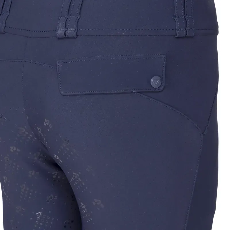 Aubrion Optima MX Young Rider Full Grip Breeches - Navy-9