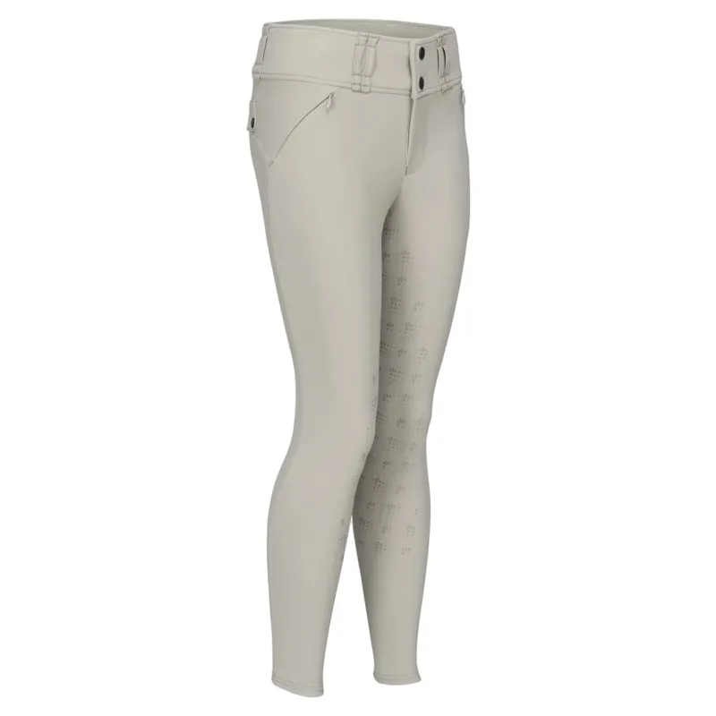 Aubrion Optima MX Young Rider Full Grip Competition Breeches - Beige