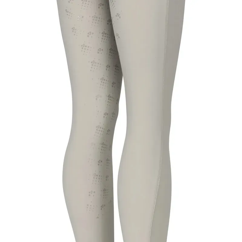 Aubrion Optima MX Young Rider Full Grip Competition Breeches - Beige-2