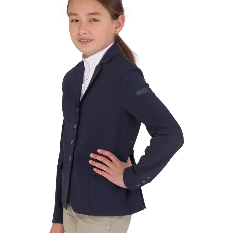 Aubrion Optima-MX Young Rider Show Jacket - Navy-2