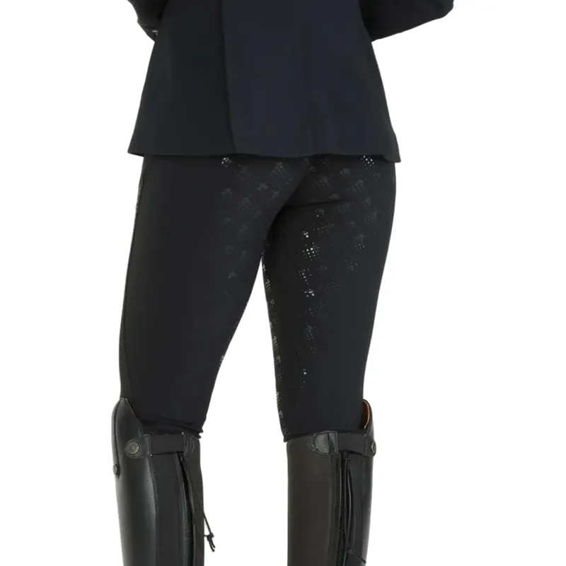 Aubrion Optima PX Womens Full Grip Breeches - Black-1