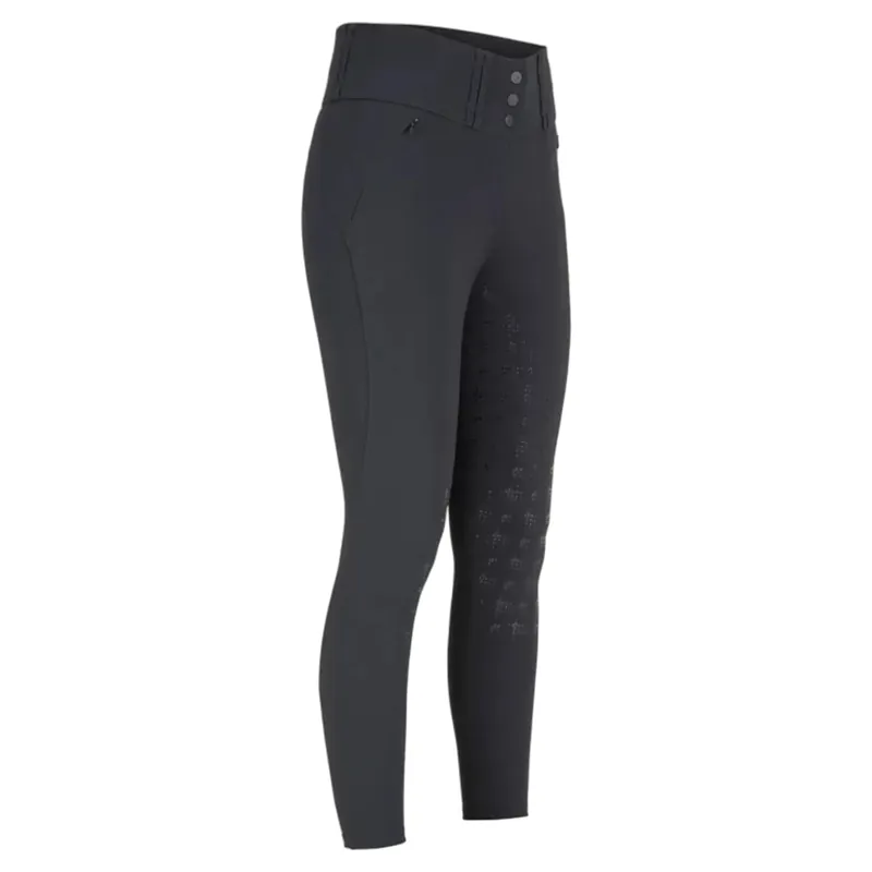 Aubrion Optima PX Womens Full Grip Breeches - Black-3
