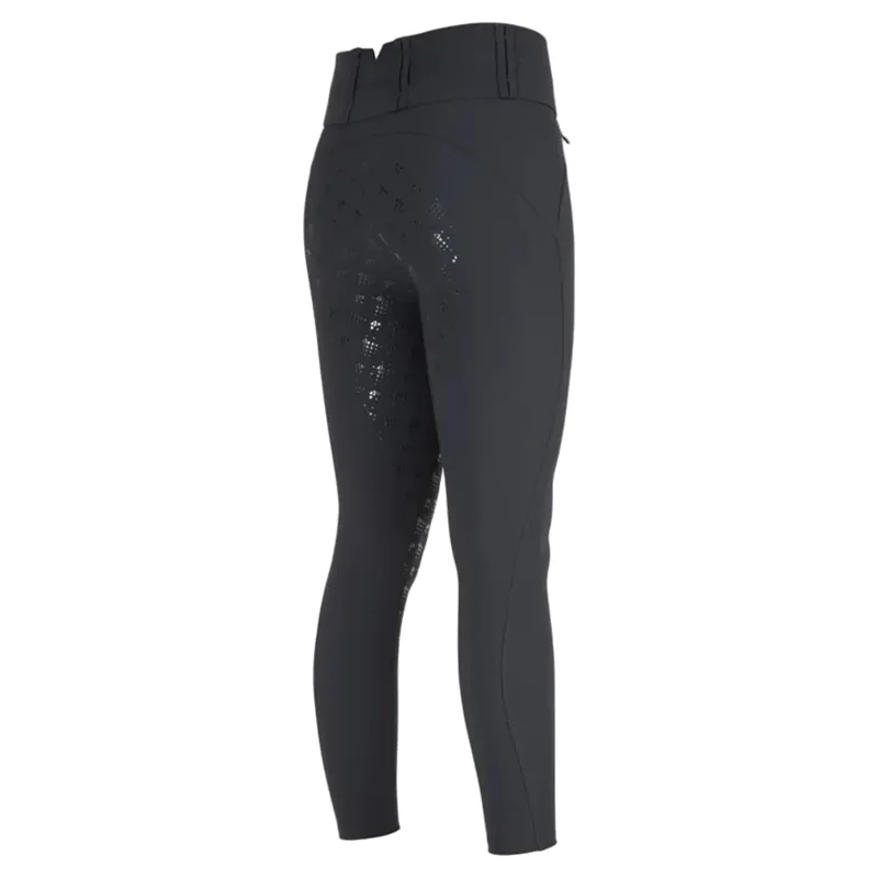 Aubrion Optima PX Womens Full Grip Breeches - Black-4