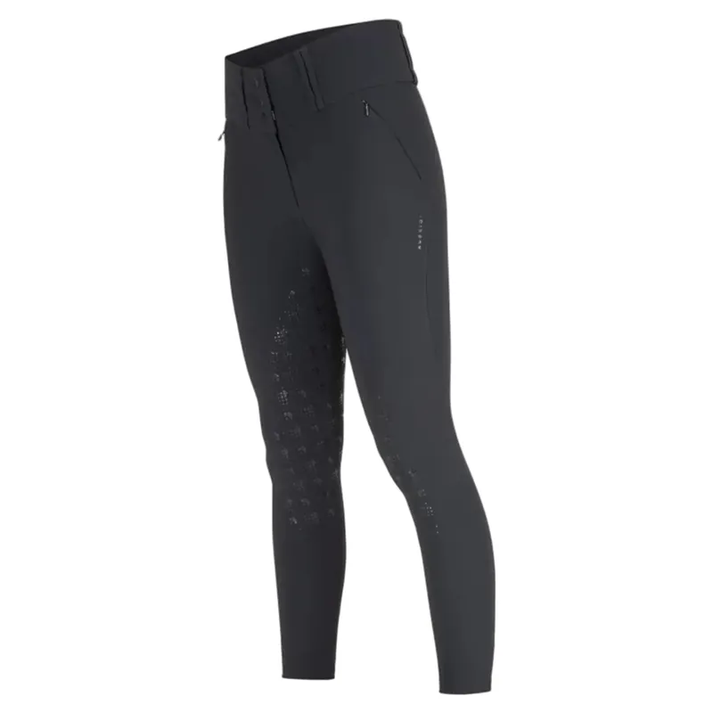 Aubrion Optima PX Womens Full Grip Breeches - Black-5