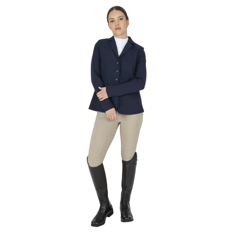 Aubrion Optima PX Womens Full Grip Competition Breeches - Beige-4