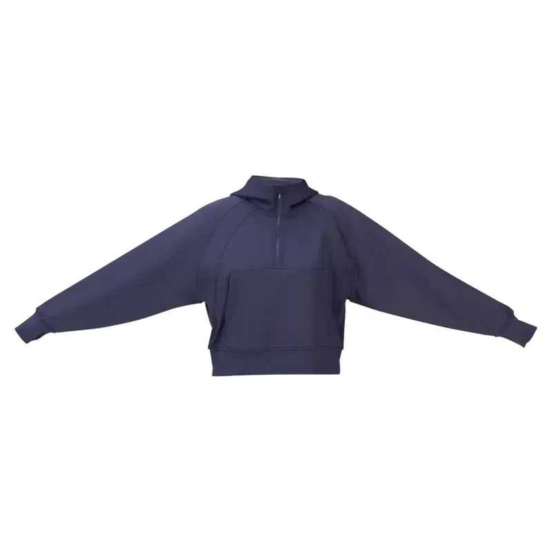 Aubrion React Womens 1/4 Zip Sweatshirt - Midnight-3