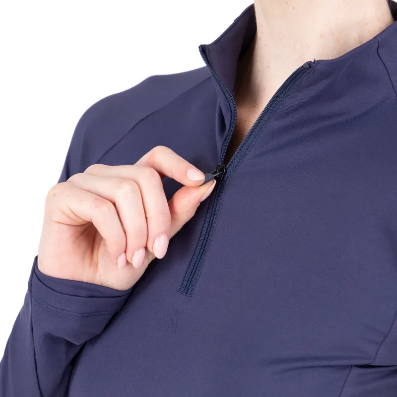 Aubrion React Womens Long Sleeve Base Layer - Midnight-6