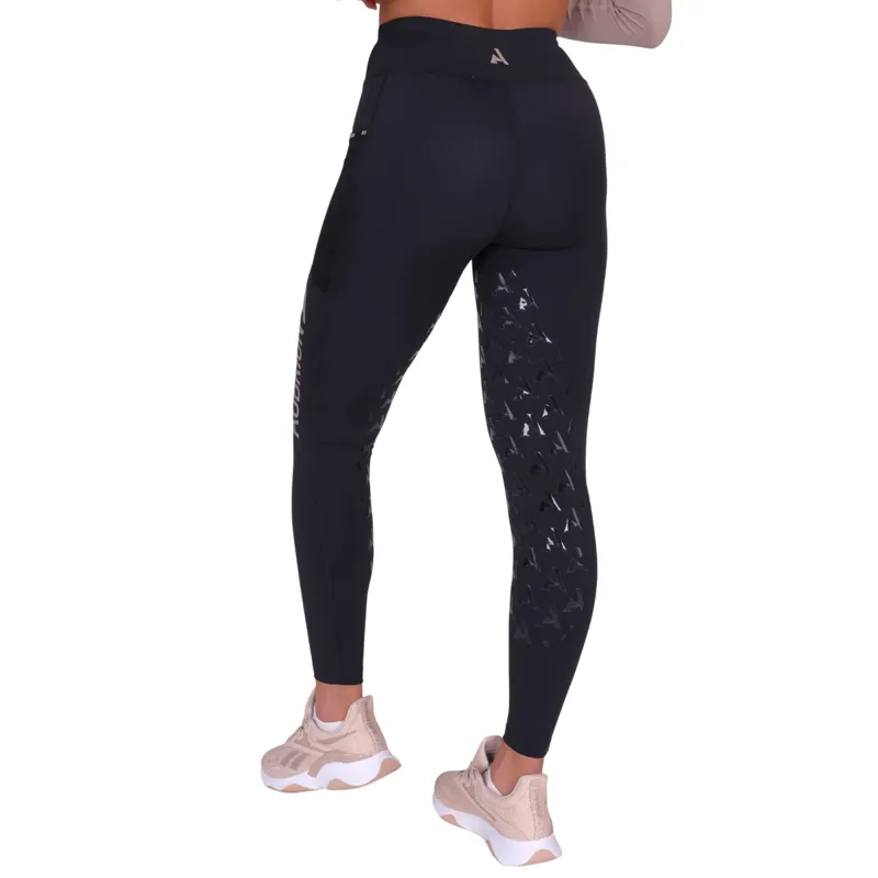 Aubrion React Non-Stop Womens Riding Tights - Shadow-1
