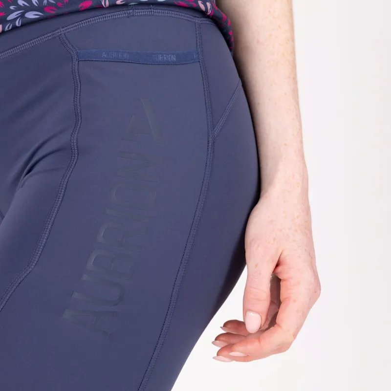Aubrion React Non-Stop Womens Compression Shorts - Midnight-3