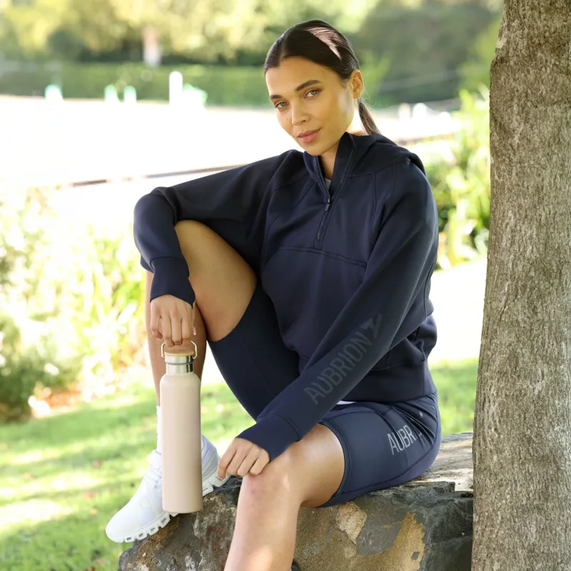 Aubrion React Non-Stop Womens Compression Shorts - Midnight-9