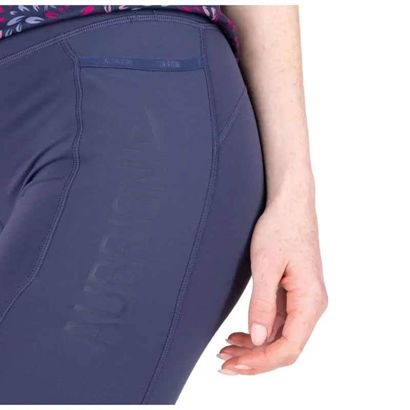 Aubrion React Non-Stop Womens Compression Shorts - Midnight-3