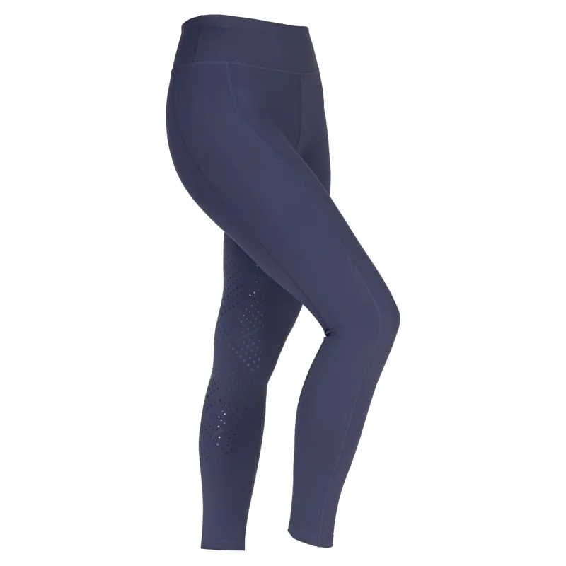 Aubrion React Non-Stop Half Grip Womens Riding Tights - Midnight-1