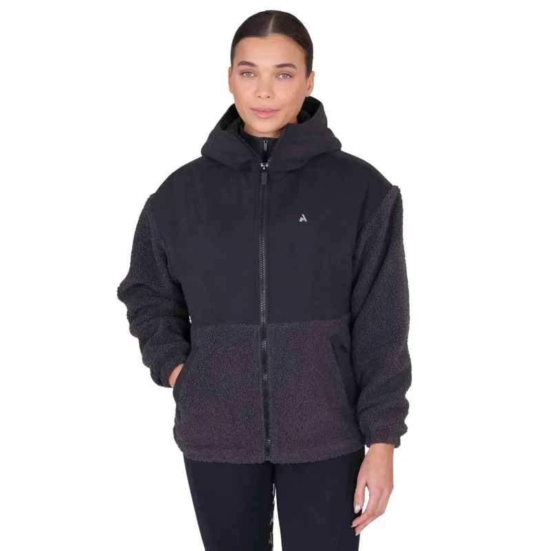 Aubrion React Sherpa Womens Fleece Jacket - Shadow