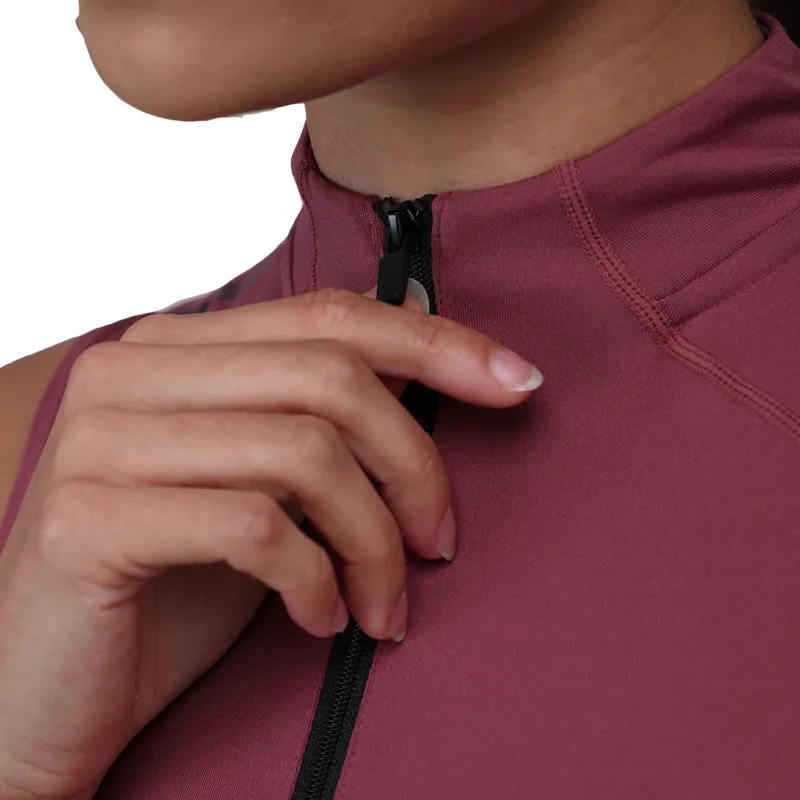 Aubrion React Ladies Sleeveless Base Layer - Mauve-8