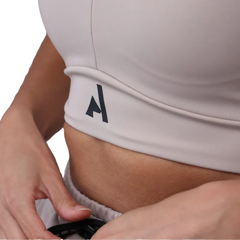 Aubrion React Ladies Sculpt Sports Bra - Sand-8