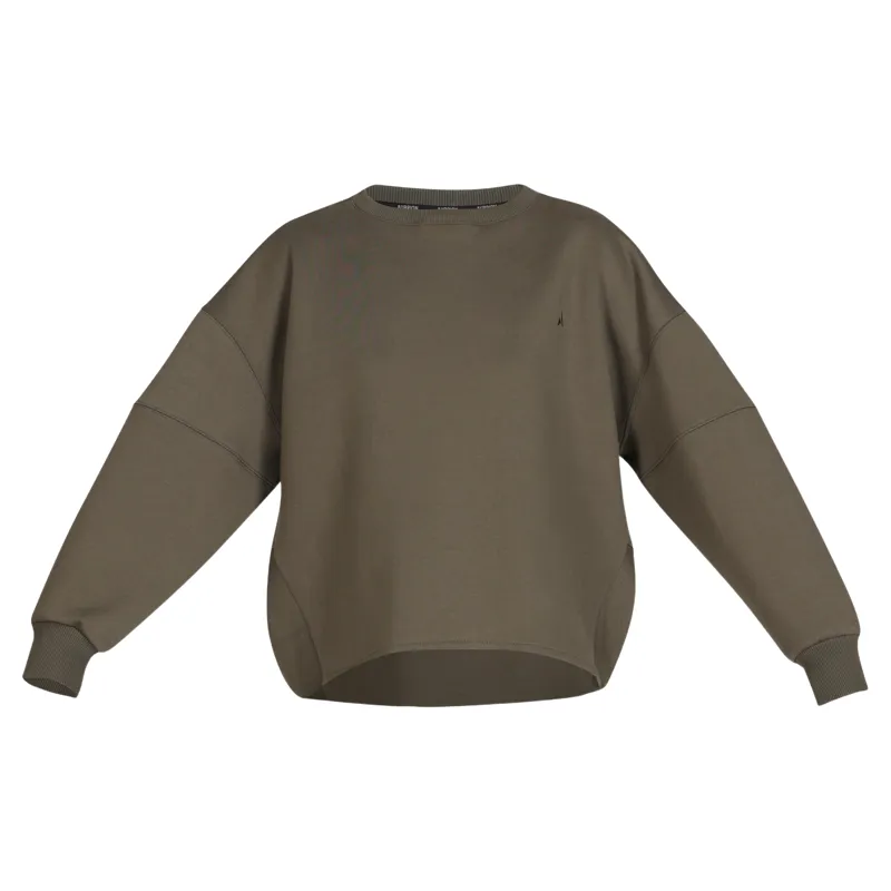 Aubrion React Womens Sweatshirt - Khaki-5