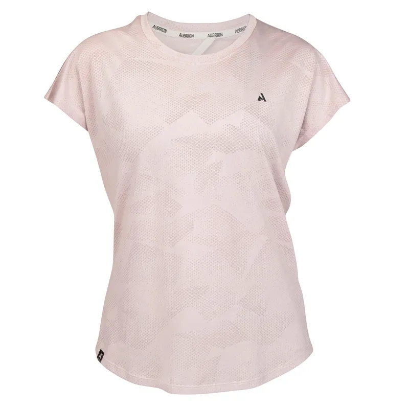 Aubrion React Ladies Tech T-Shirt - Sand-2