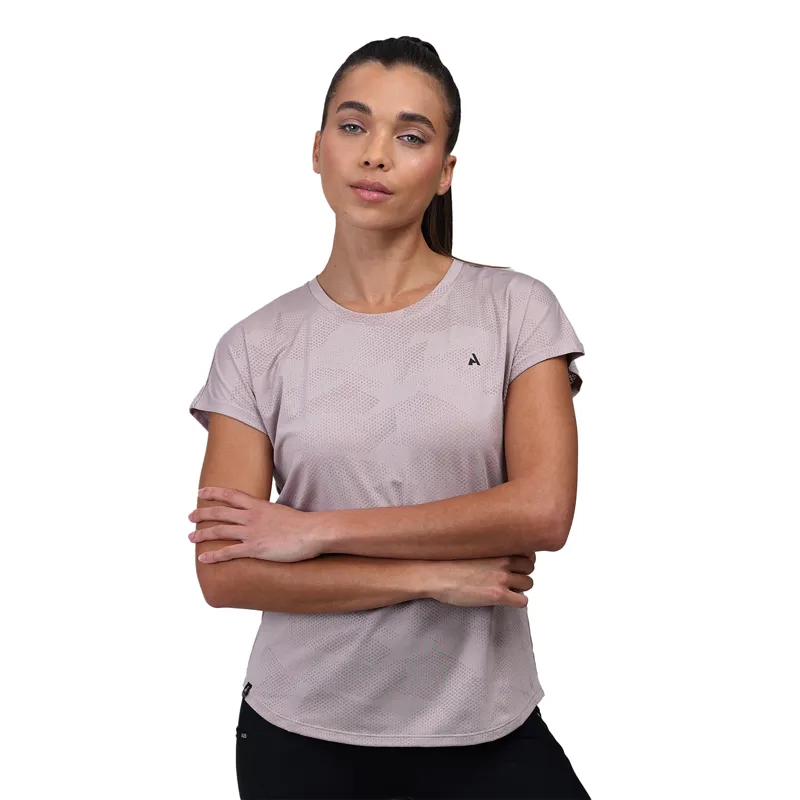 Aubrion React Ladies Tech T-Shirt - Sand