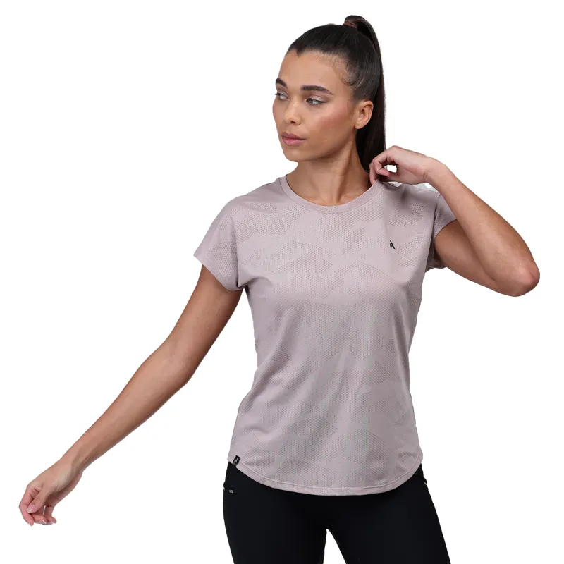 Aubrion React Ladies Tech T-Shirt - Sand-6