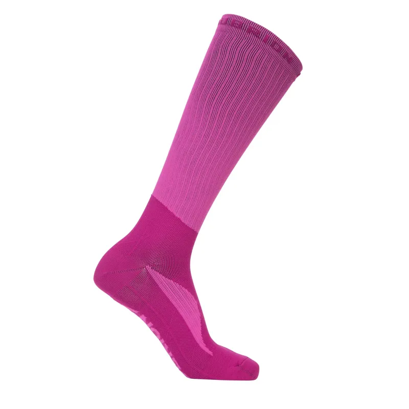 Aubrion React Technical Tall Riding Socks - Fuchsia